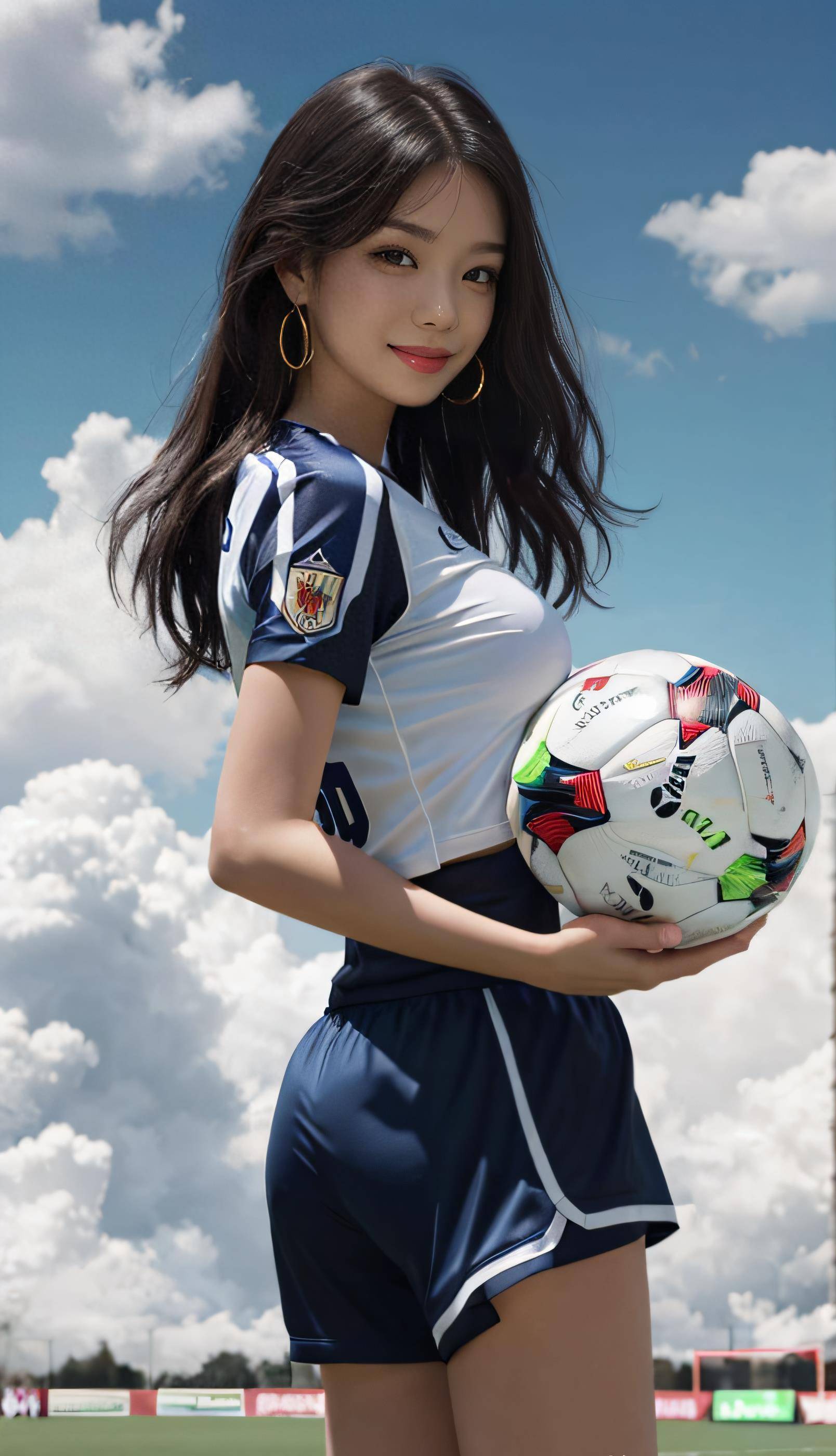 足球女神：献上最精彩的比赛